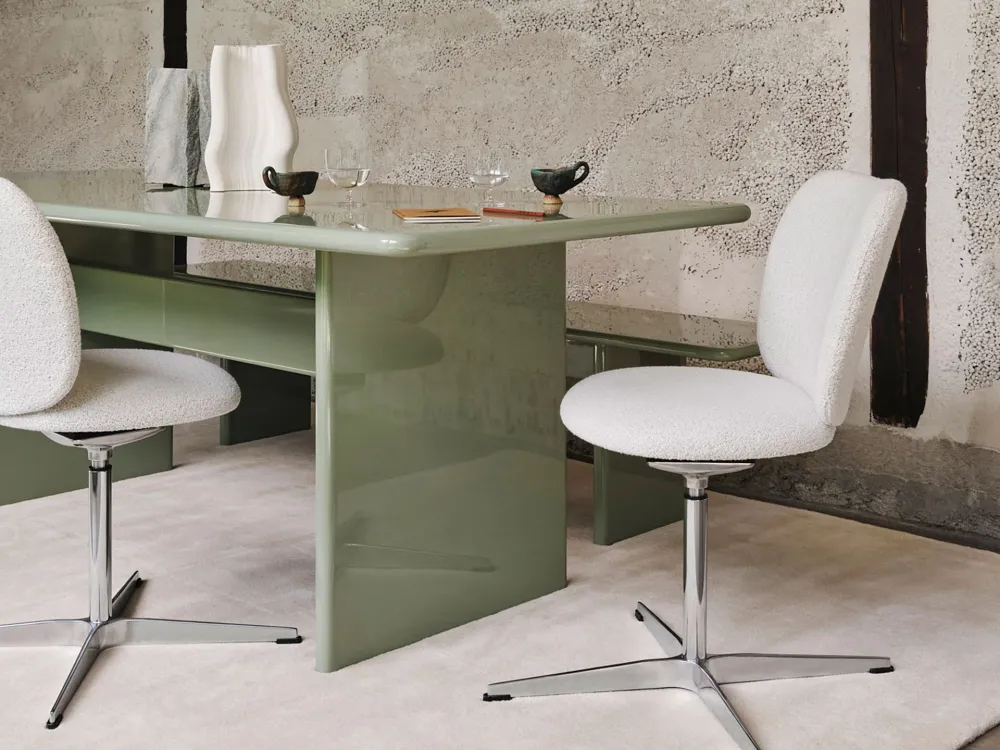 Rink Dining Table - 200 x 90 - Tea Green