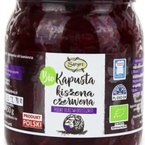 Rotes Sauerkraut BIO 450 g SĄTYRZ