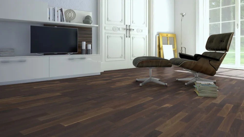 Räuchereiche Select/Nature geölt 2-Schicht Fertigparkett 11 × 70 × 490 mm