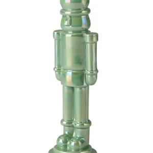 Schiaccianoci, Kerzenhalter, Nussknacker, H24,8cm, rainbow mint