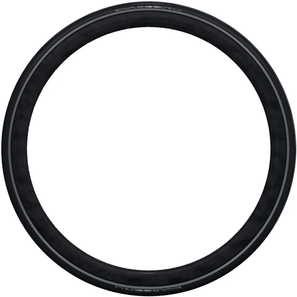 Schwalbe One Plus Performance Drahtreifen 700x25C SmartGuard TwinSkin Reflex Addix schwarz