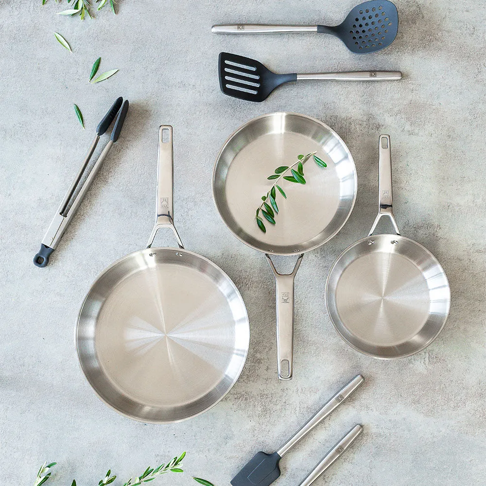 Set mit 3 Bratpfannen von Signature BRA