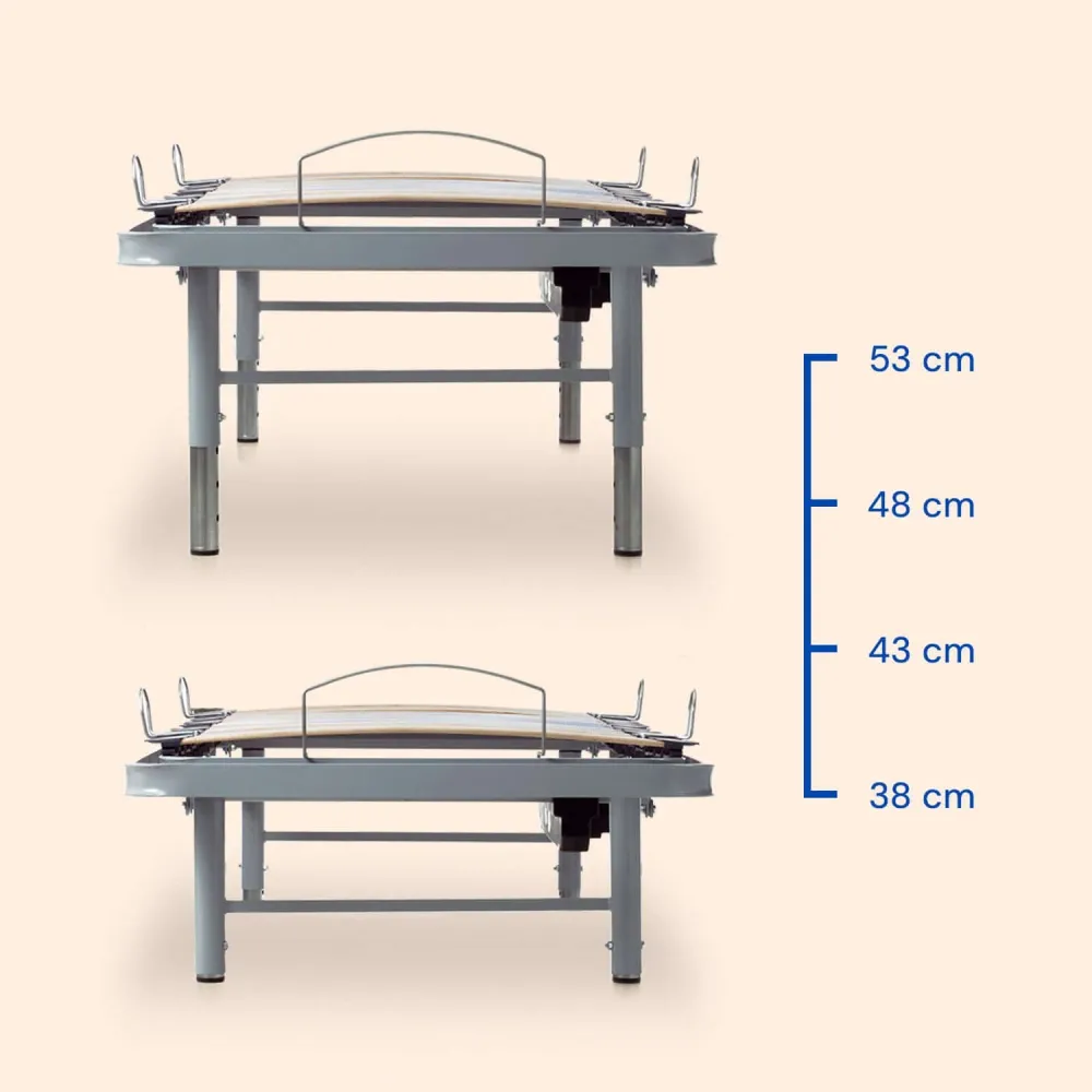 Set verstellbares Pflegebett mit orthopädischer viskoelastischer Matratze