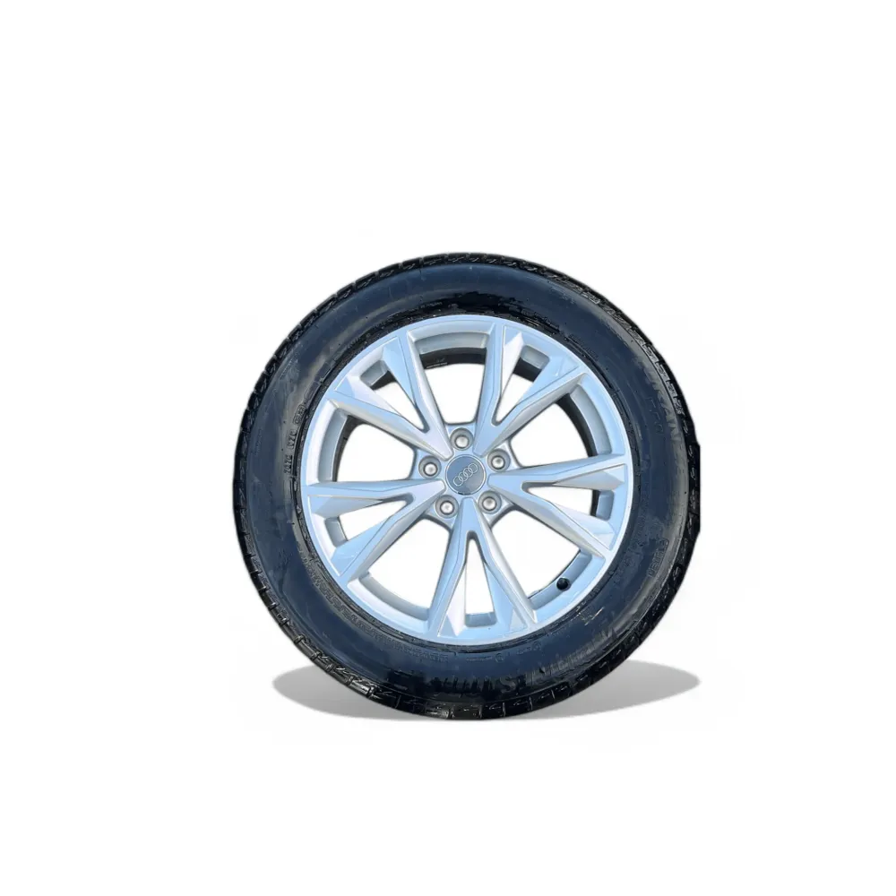 Set von 4 grauen Leichtmetallrädern R18 Audi Q3 F3