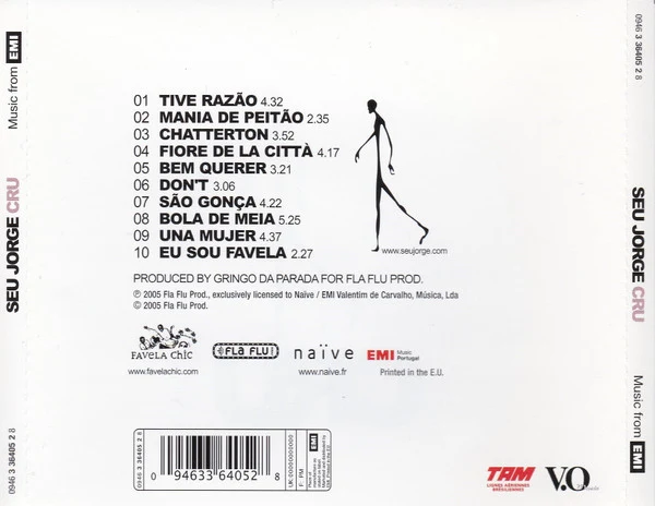 CD - SEU JORGE CRU - USADO