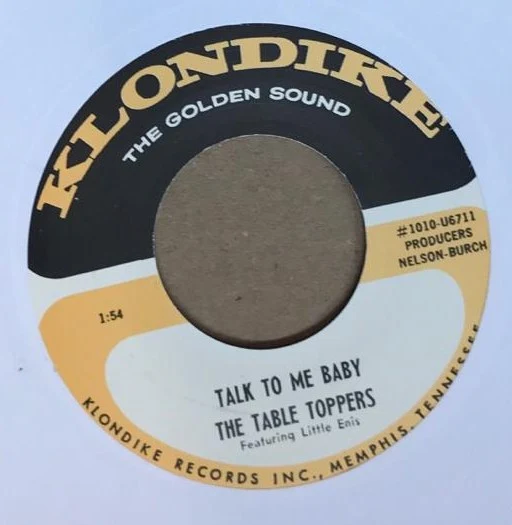 Single - Table Toppers - Talk To Me Baby / Baby Blue