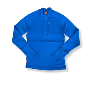 Ski Unterhemd Jungs Blau Gr.128 | Trollkids
