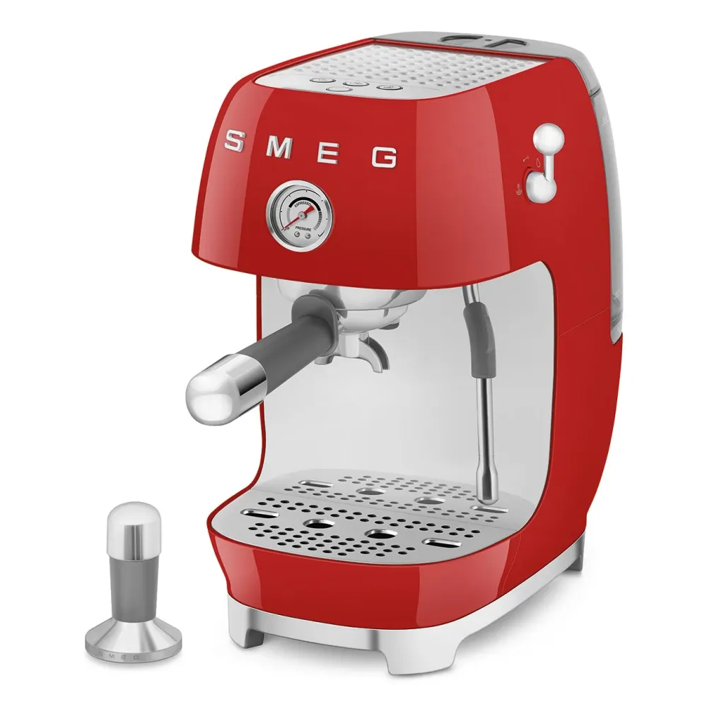 SMEG Espresso-Handbuch 'Rot' ECF03RDEU