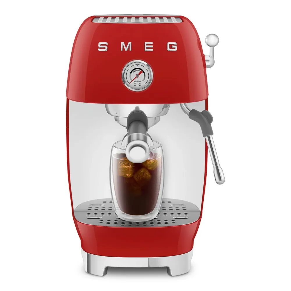 SMEG Espresso-Handbuch 'Rot' ECF03RDEU