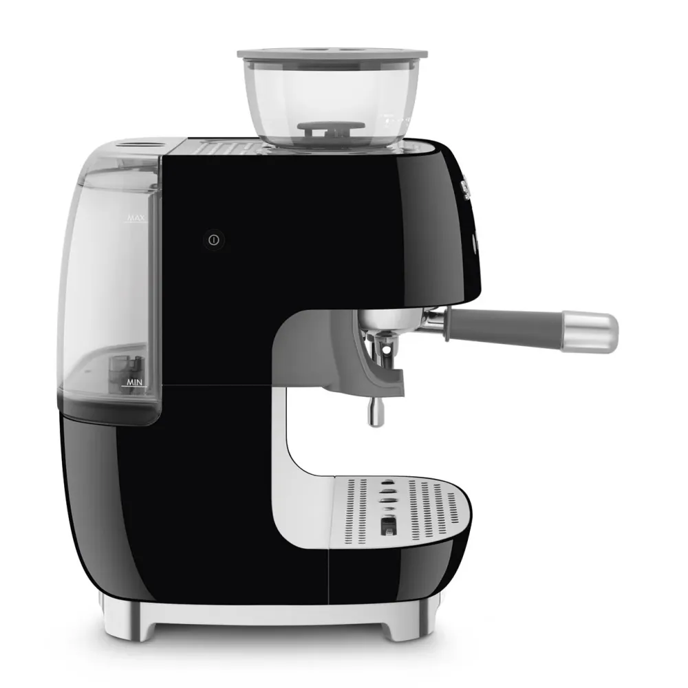 Smeg Espressomaschine 'Schwarz' EGF03BLEU