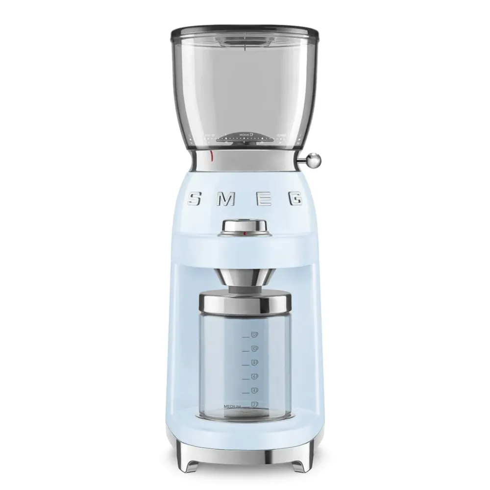 Smeg - Kaffeemühle | Pastellblau | 1950er Jahre | Kaffeemühle