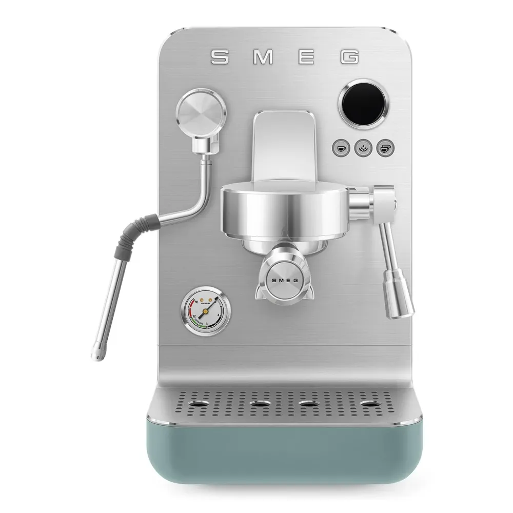 SMEG Manuelle Espressomaschine „Smaragdgrün“ EMC02EGMEU