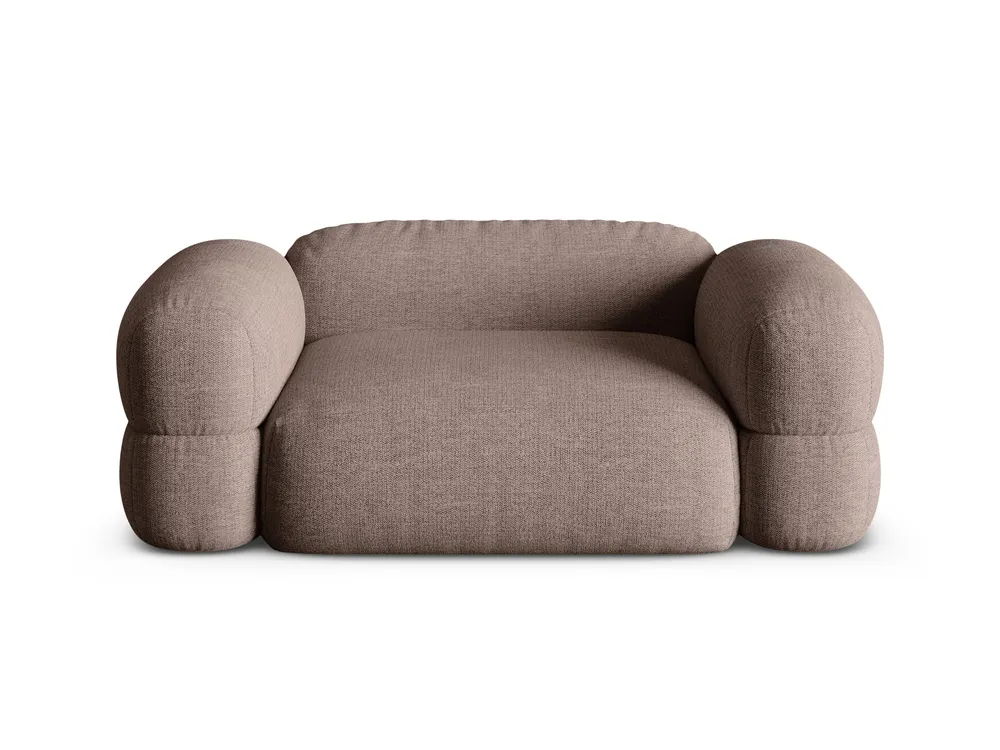 Sofa 2-Sitzer ROGER Cappuccino Chenille