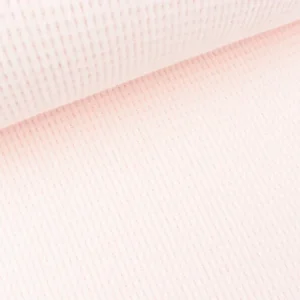 Soft Waffle Waffelpiqué rose meliert