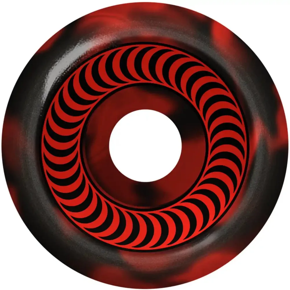 Spitfire 54mm 99A Formula Four OG Classics Wheels Black Red Swirl