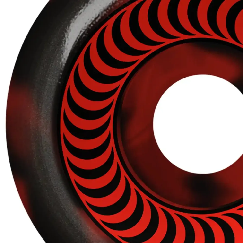 Spitfire 54mm 99A Formula Four OG Classics Wheels Black Red Swirl