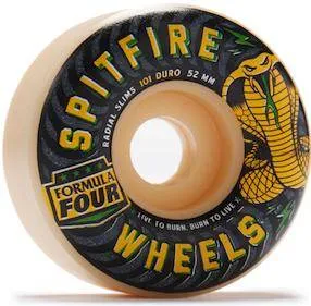 Spitfire Formula Four 101 Duro Radial Slims 52mm