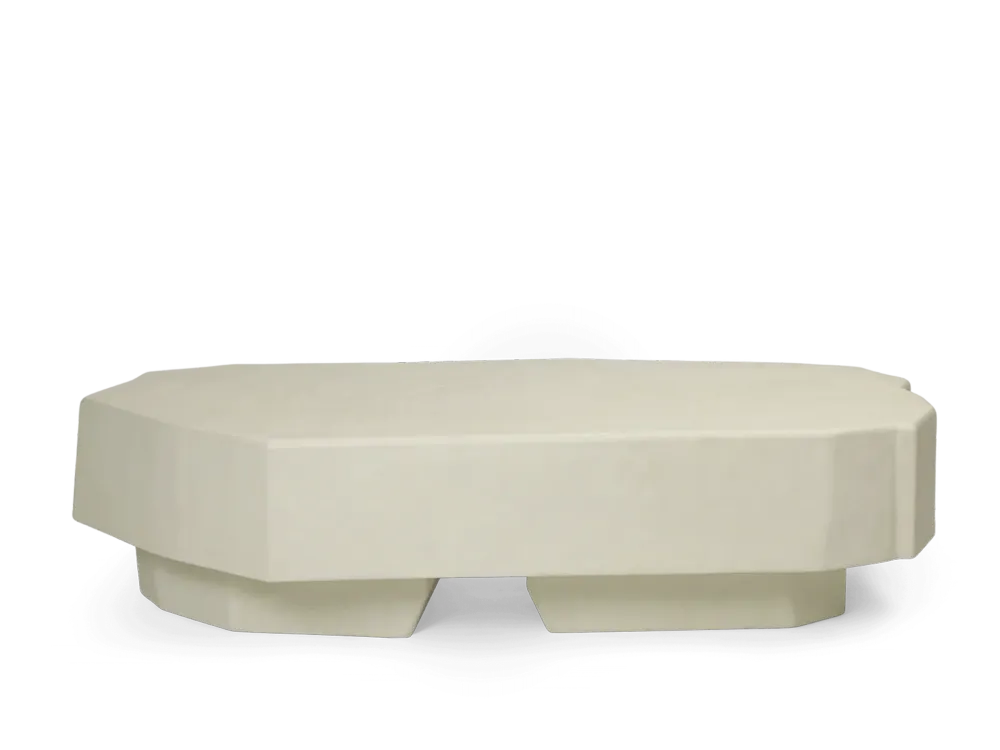 Staffa Coffee Table - Large - Ivory