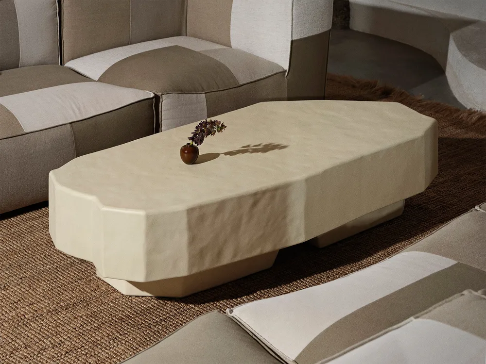 Staffa Coffee Table - Large - Ivory