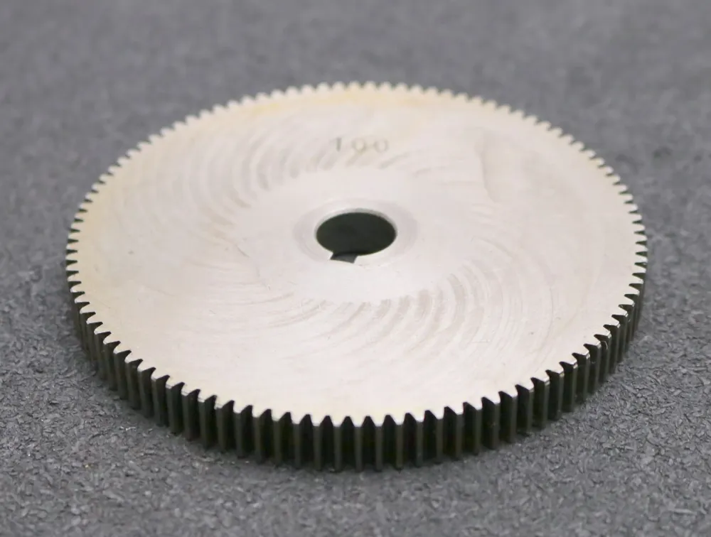 Stahl Wechselrad exchange wheel Modul m=1,0mm Z=100 Breite 10mm Bohrungs-Ø= 14mm