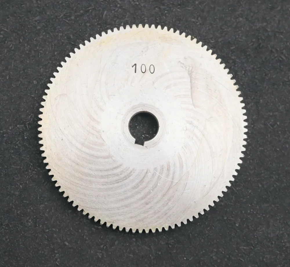 Stahl Wechselrad exchange wheel Modul m=1,0mm Z=100 Breite 10mm Bohrungs-Ø= 14mm
