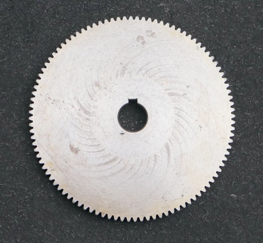 Stahl Wechselrad exchange wheel Modul m=1,0mm Z=100 Breite 10mm Bohrungs-Ø= 14mm