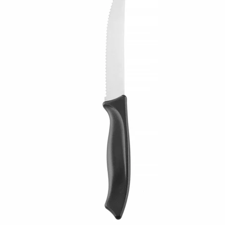 Steakmesser, gezahnt, HENDI, Schwarz, (L)227mm