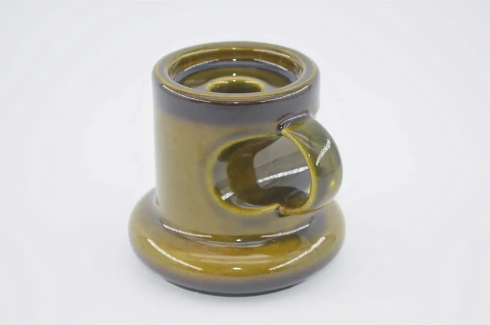 Steuler Keramik Kerzenhalter 484/10 Cari Zalloni Design 1960s WGP