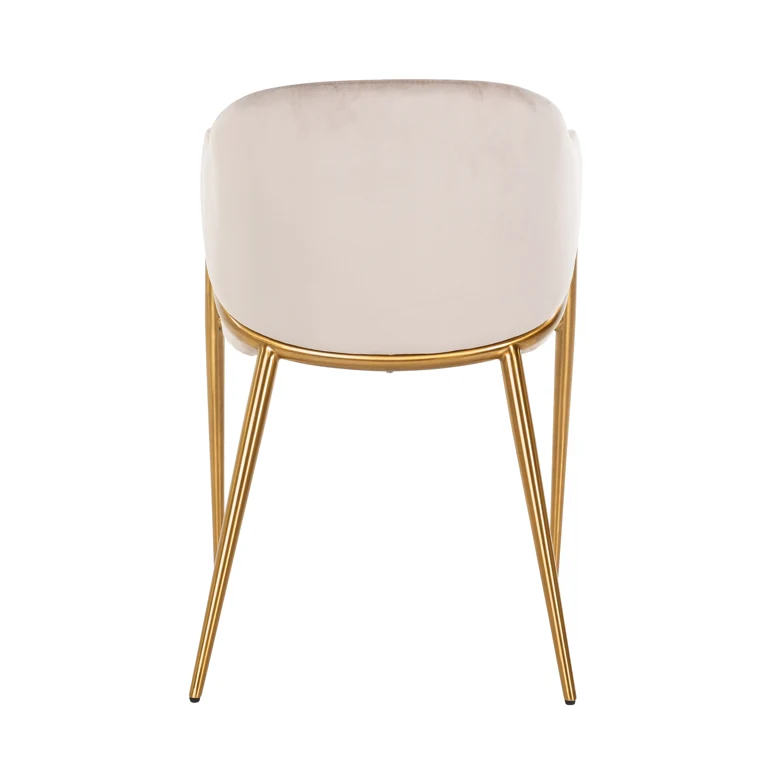 Stuhl Gwen khaki velvet fire retardant (FR-Quartz 903 Khaki)
