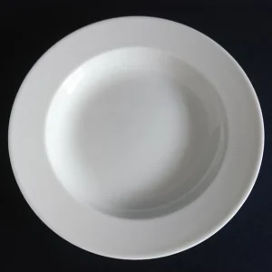 SUPPENTELLER - Porzellan, Gastronomisches Einfärbiges Motiv Dekor