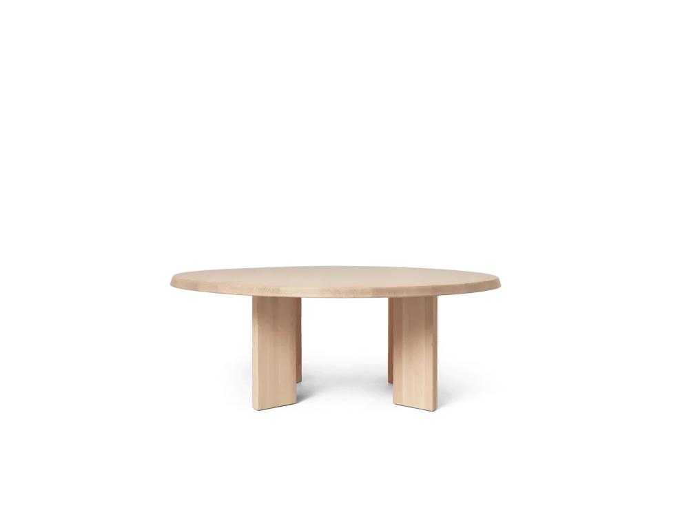 Tarn Coffee Table - White Oiled Beech