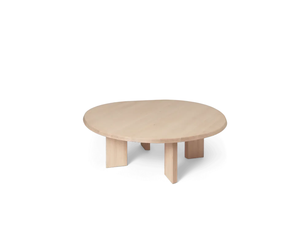 Tarn Coffee Table - White Oiled Beech