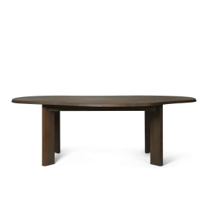 Tarn Dining Table - 220 - Dark Stained Beech