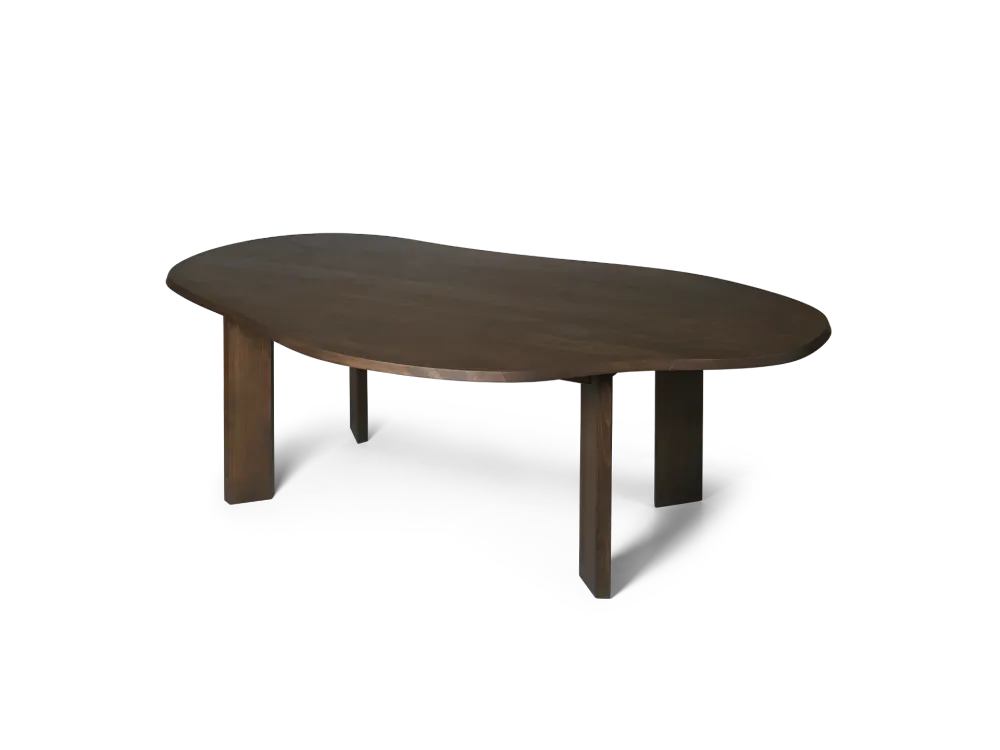 Tarn Dining Table - 220 - Dark Stained Beech