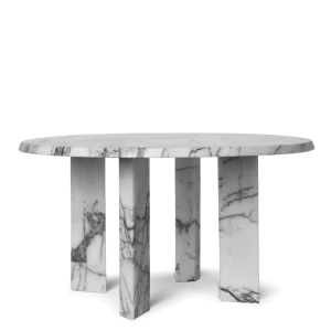 Taula Coffee Table - White/Charcoal