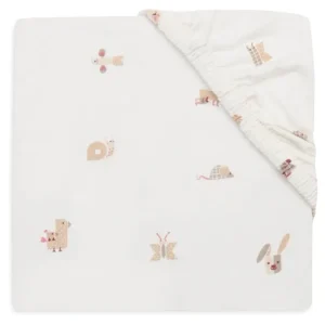 <tc>Jollein</tc> Spannbetttuch Cradle Animal Friends 50X80Cm