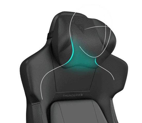 ThunderX3 CORE Moderner roter Gaming-Stuhl – 150 kg