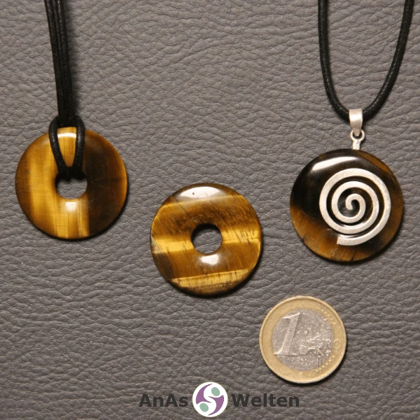 Tigerauge Donut (ohne Band/Spirale)