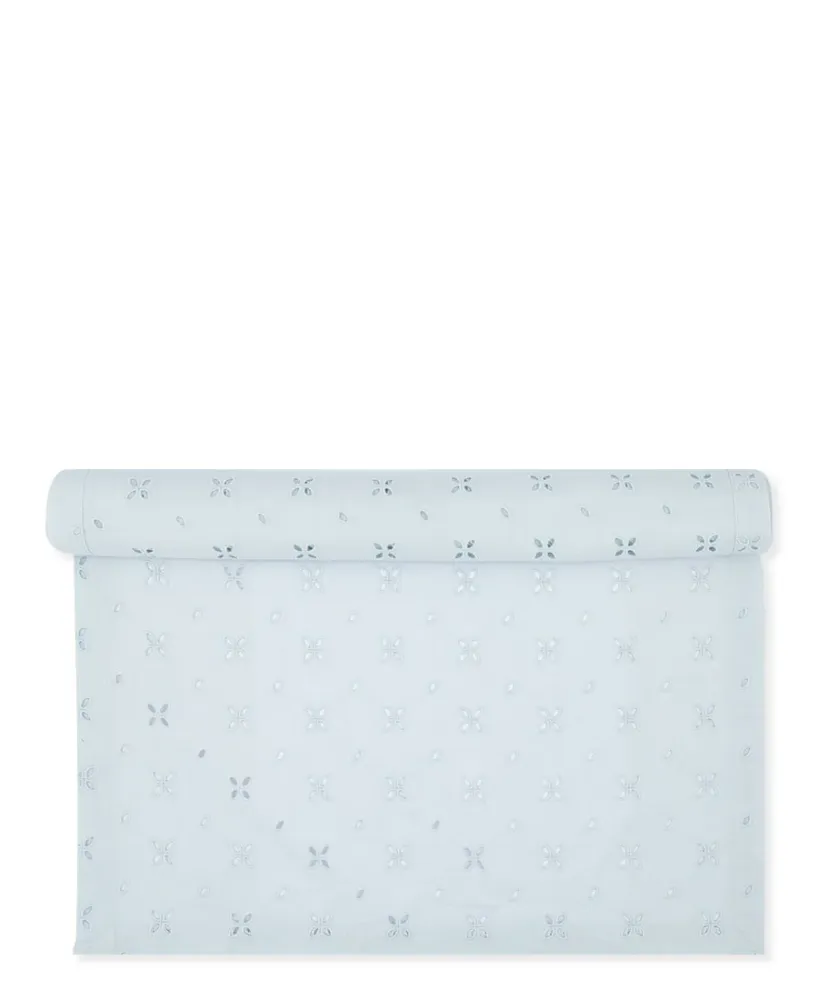 Tischläufer Lace hellblau 50x150cm