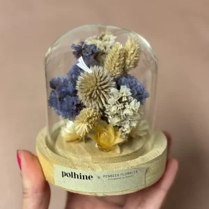 TROCKENBLUMEN KUPPEL | Blue & beige