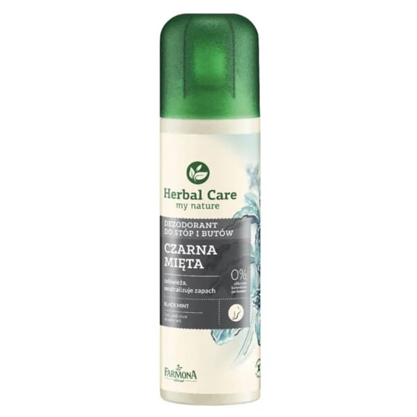 Fuß- und Schuhdeo mit schwarzer Minze Herbal Care