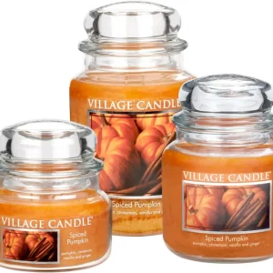Village Candle - Spiced Pumpkin - Duftkerzen Bundle