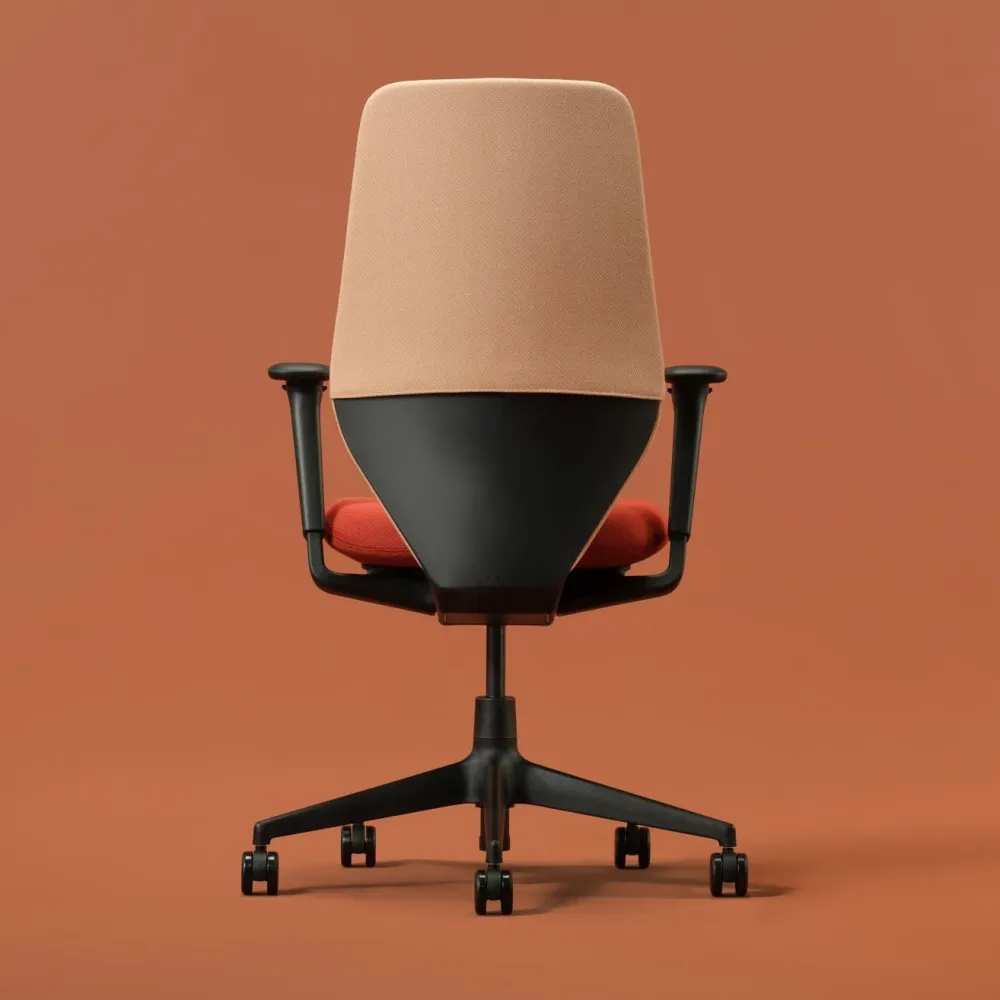 Vitra ACX Pad Bürostuhl Sitz und Rückenlehne gepolstert Plano