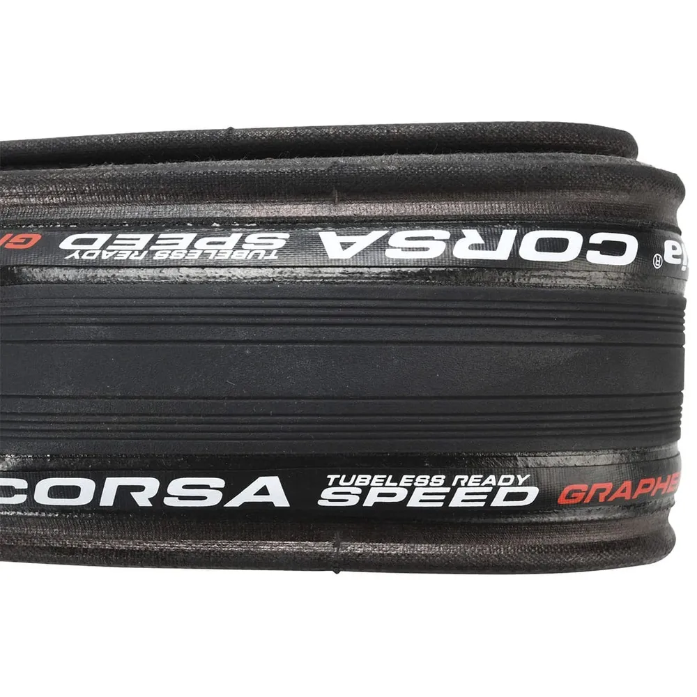 VITTORIA CORSA SPEED Graphene G2.0 700c Tubeless Ready Reifen Schwarz