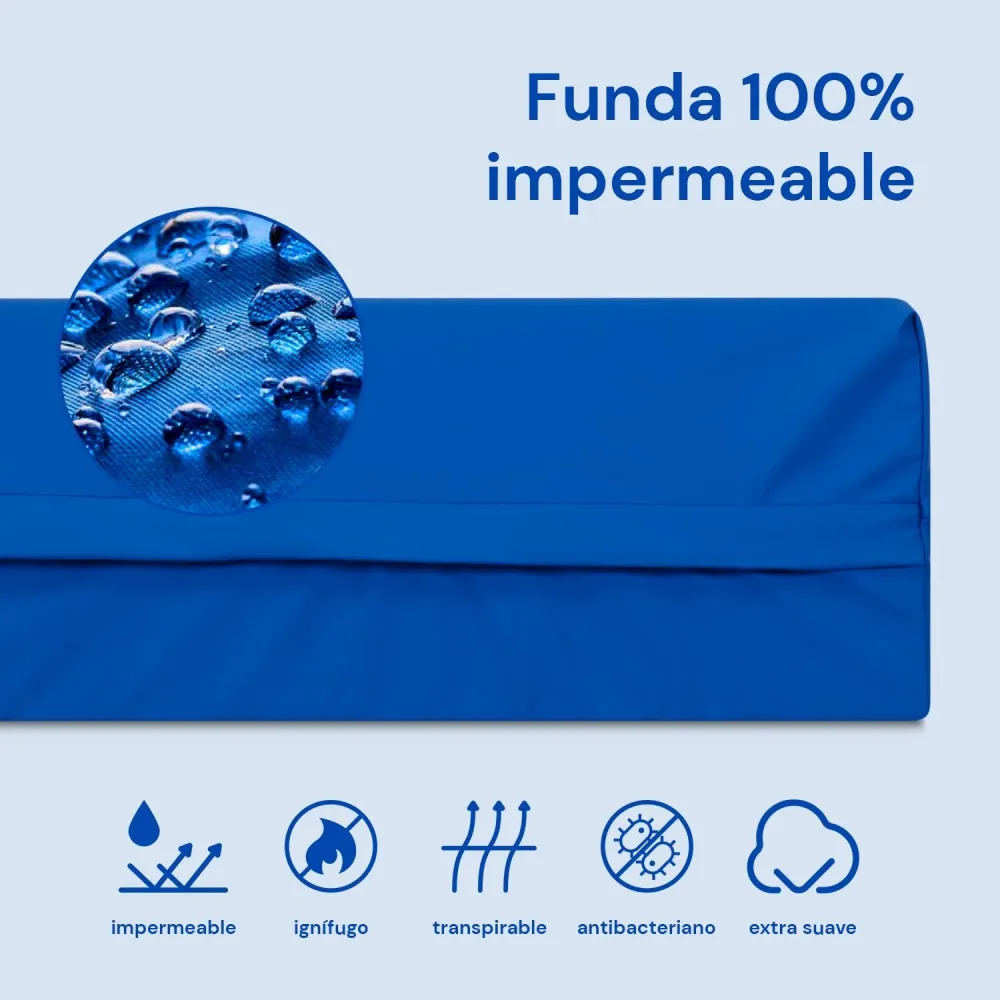 Wasserdichte Viscoelastische Matratze - Professional V6 - 90x200 cm