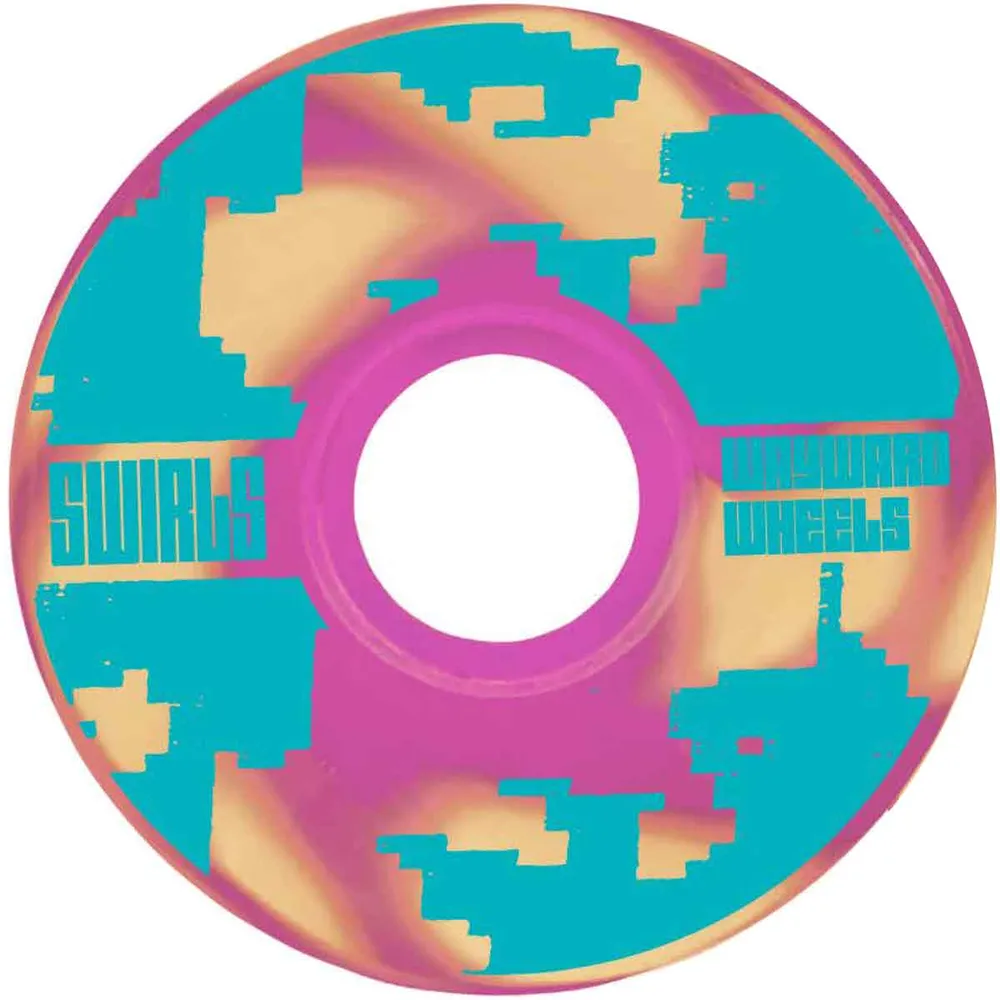Wayward 52mm 103A Swirls Conical Funnel Cut Wheels