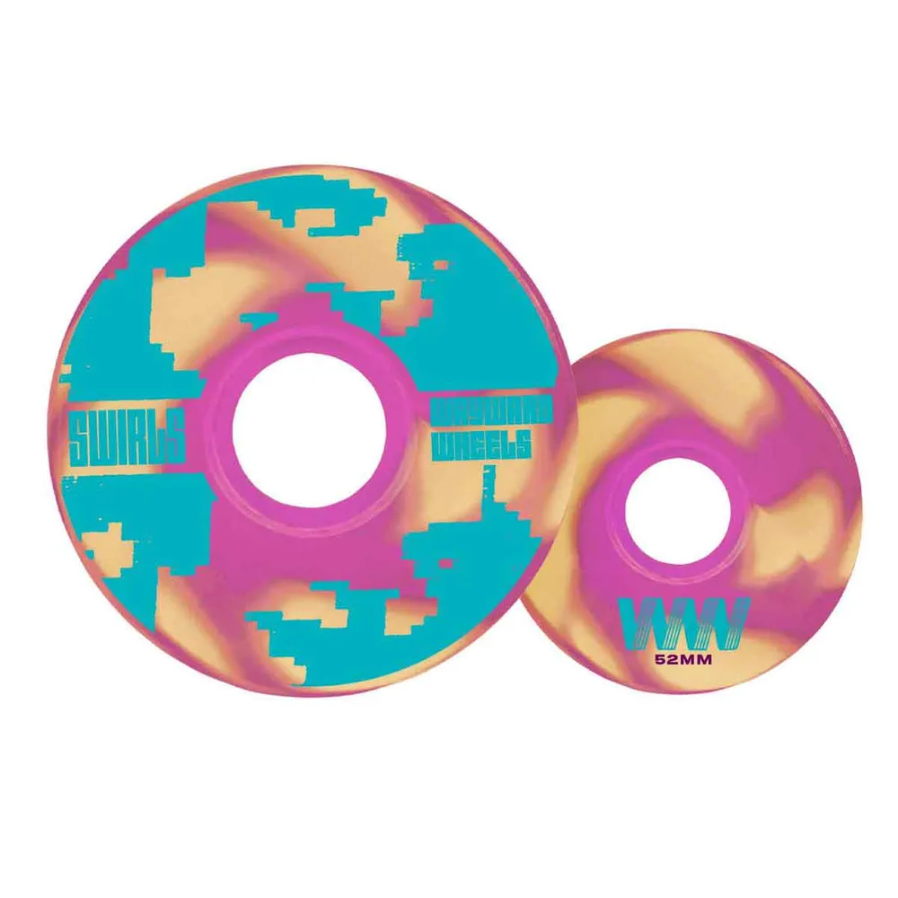 Wayward 52mm 103A Swirls Conical Funnel Cut Wheels