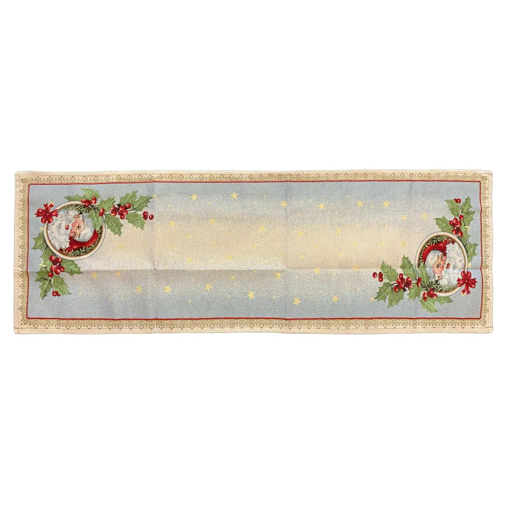 Weihnachtsläufer 50x140cm Weihnachtsdekoration Maestri Cotonieri 3709