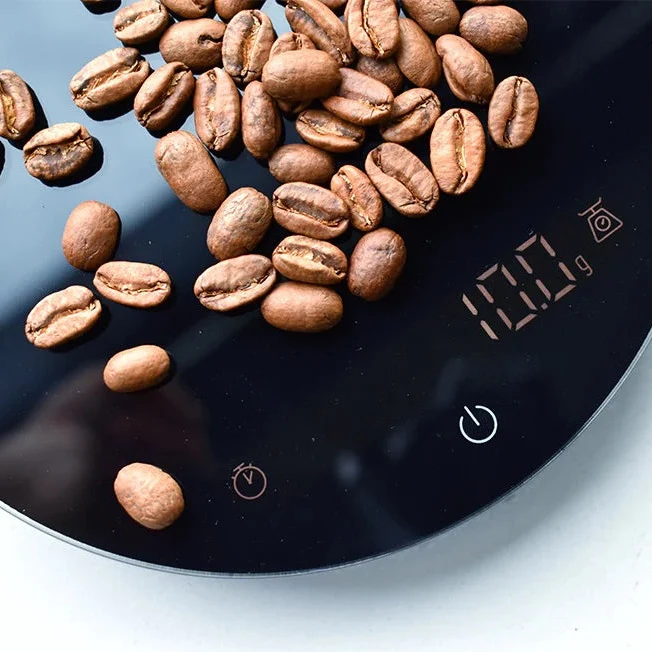Wilfa WSFBS-200B Uniform+ elektrische Kaffeemühle Schwarz, mit integr. Waage