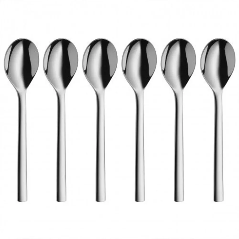 WMF Nuova Kaffeelöffel-Set, 6 teilig